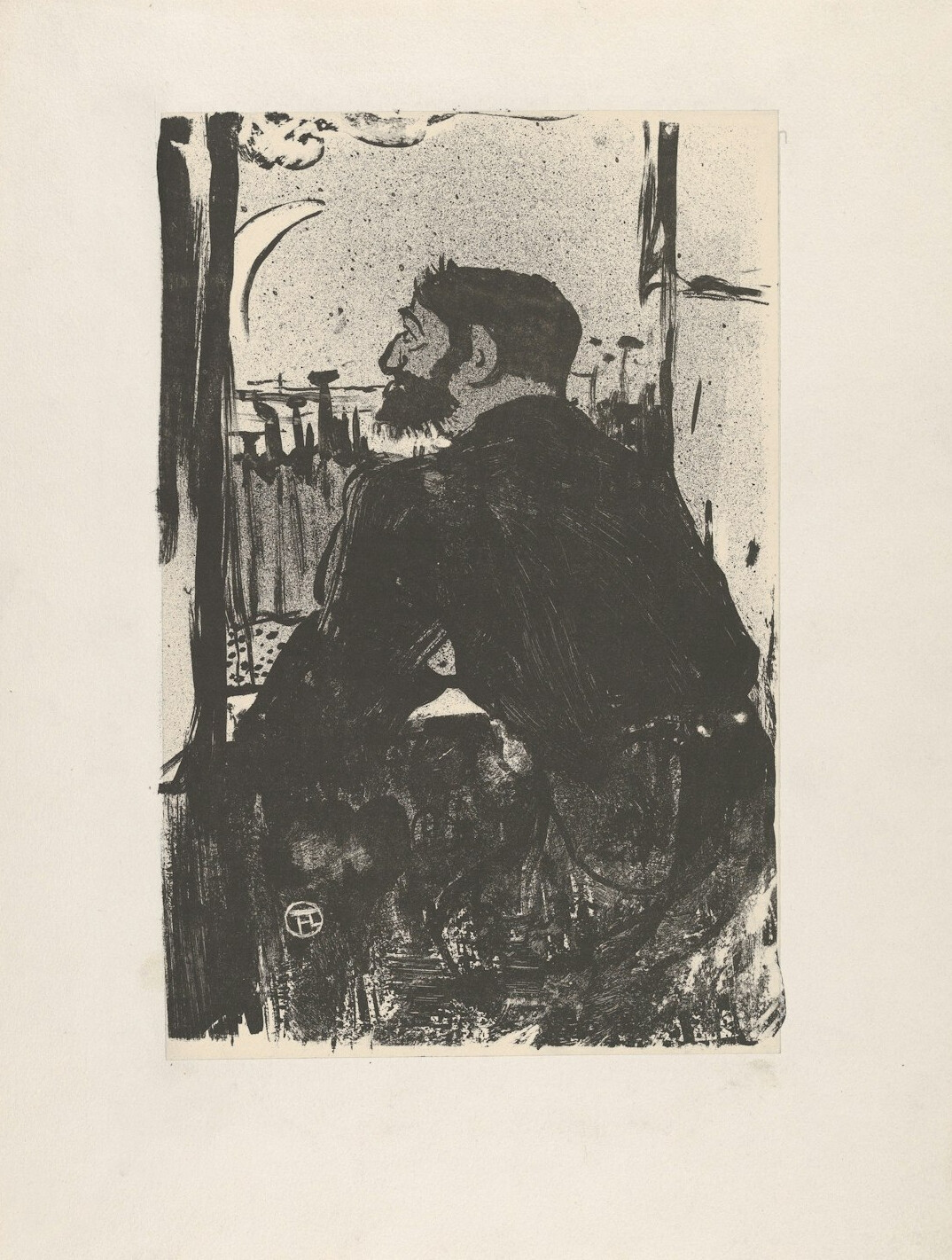 Portrait of a bearded man